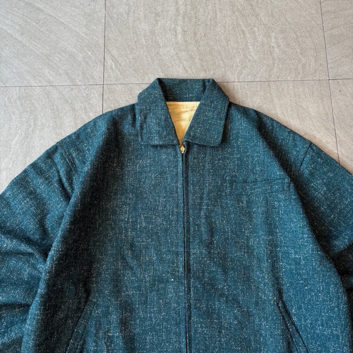 90s Vintage Nep Tweed work jacket 상품이미지3