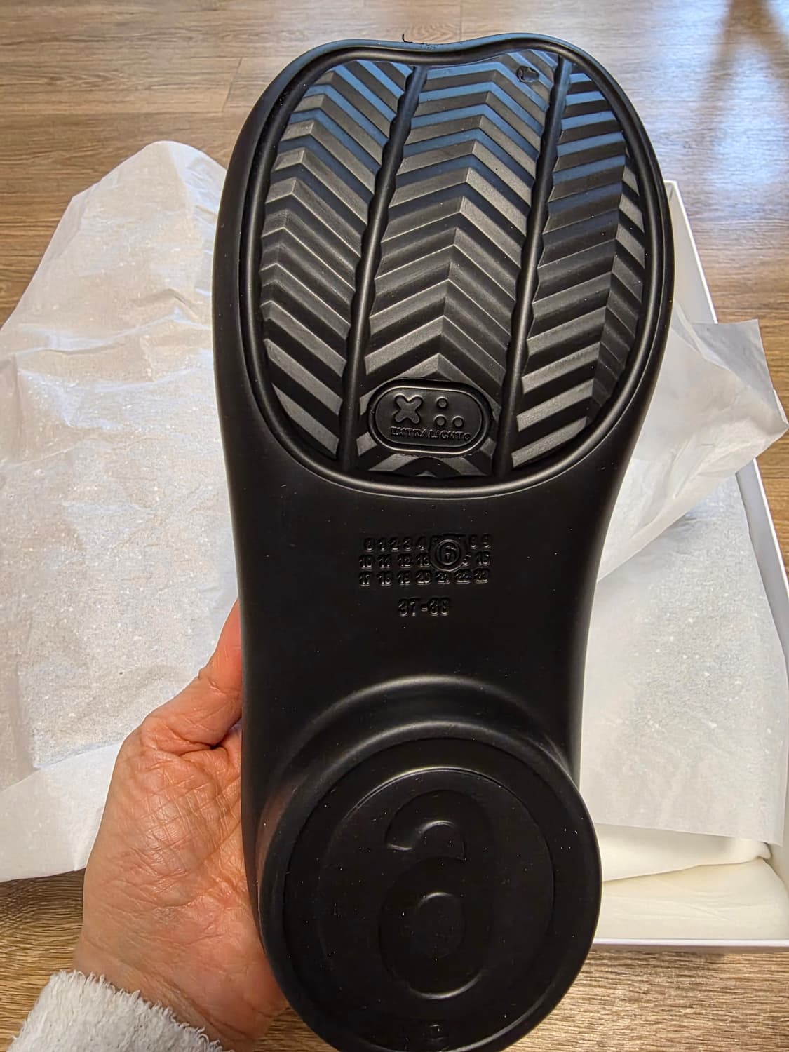 메종마르지엘라 아나토믹 클로그 슬리퍼 블랙 상품이미지6