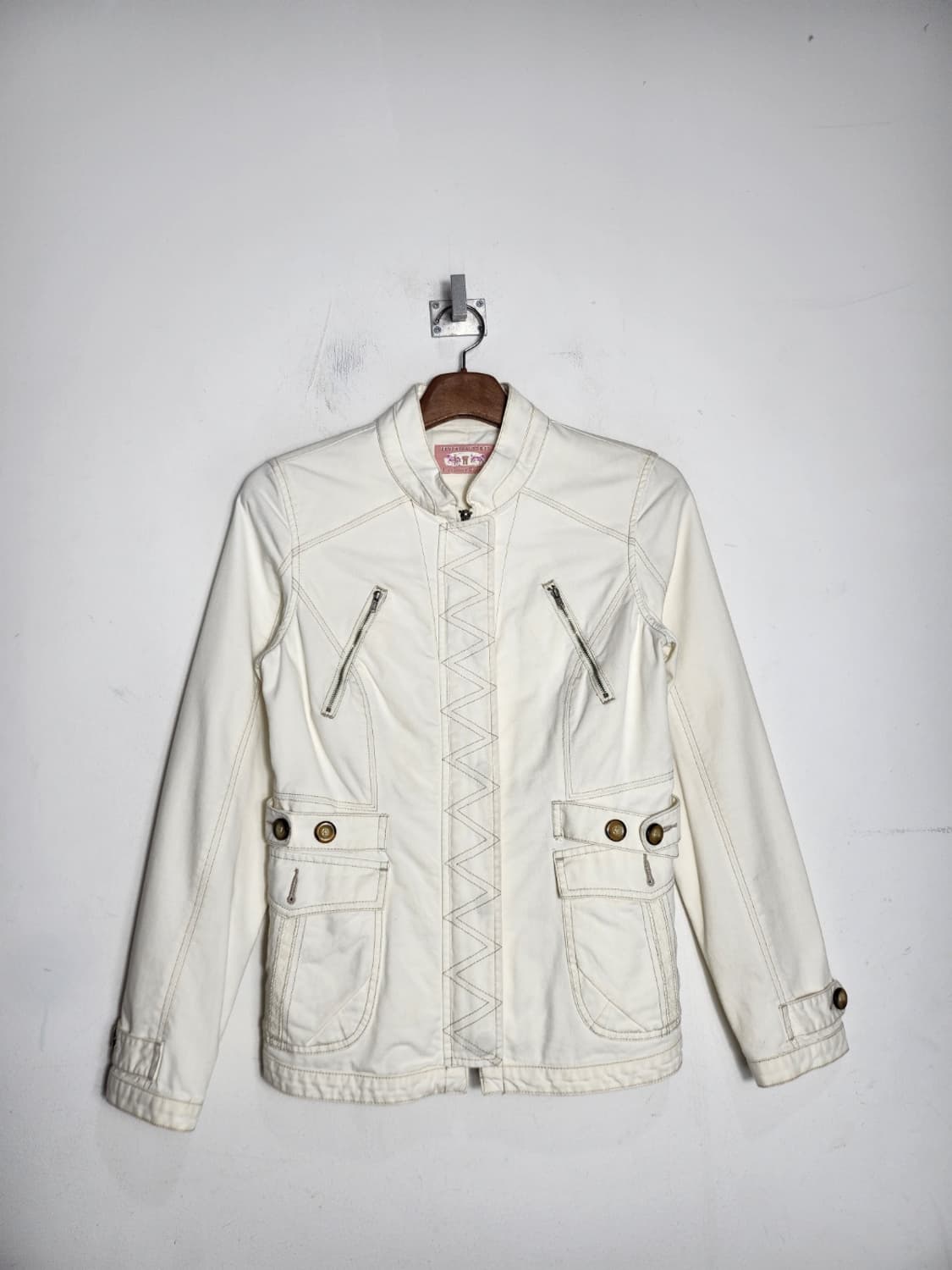 리바이스 빈티지 화이트 코튼 자켓 상품이미지1