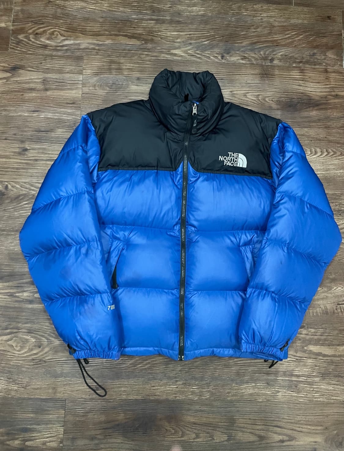노스페이스 700 눕시 구스다운 푸퍼 패딩 블루 상품이미지3