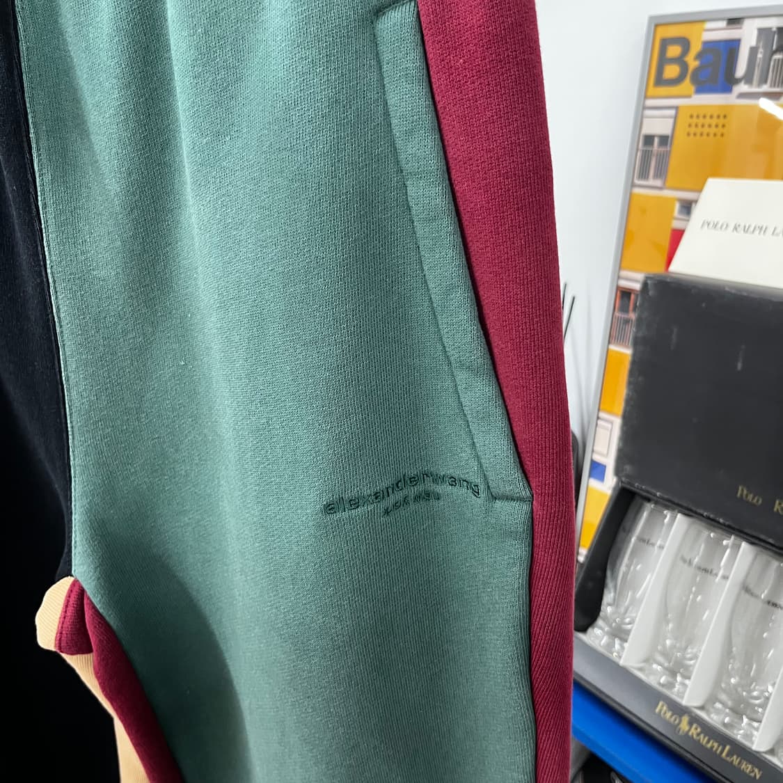 알렉산더왕 우먼 컬러블록 스웻 조거팬츠 XS 상품이미지3