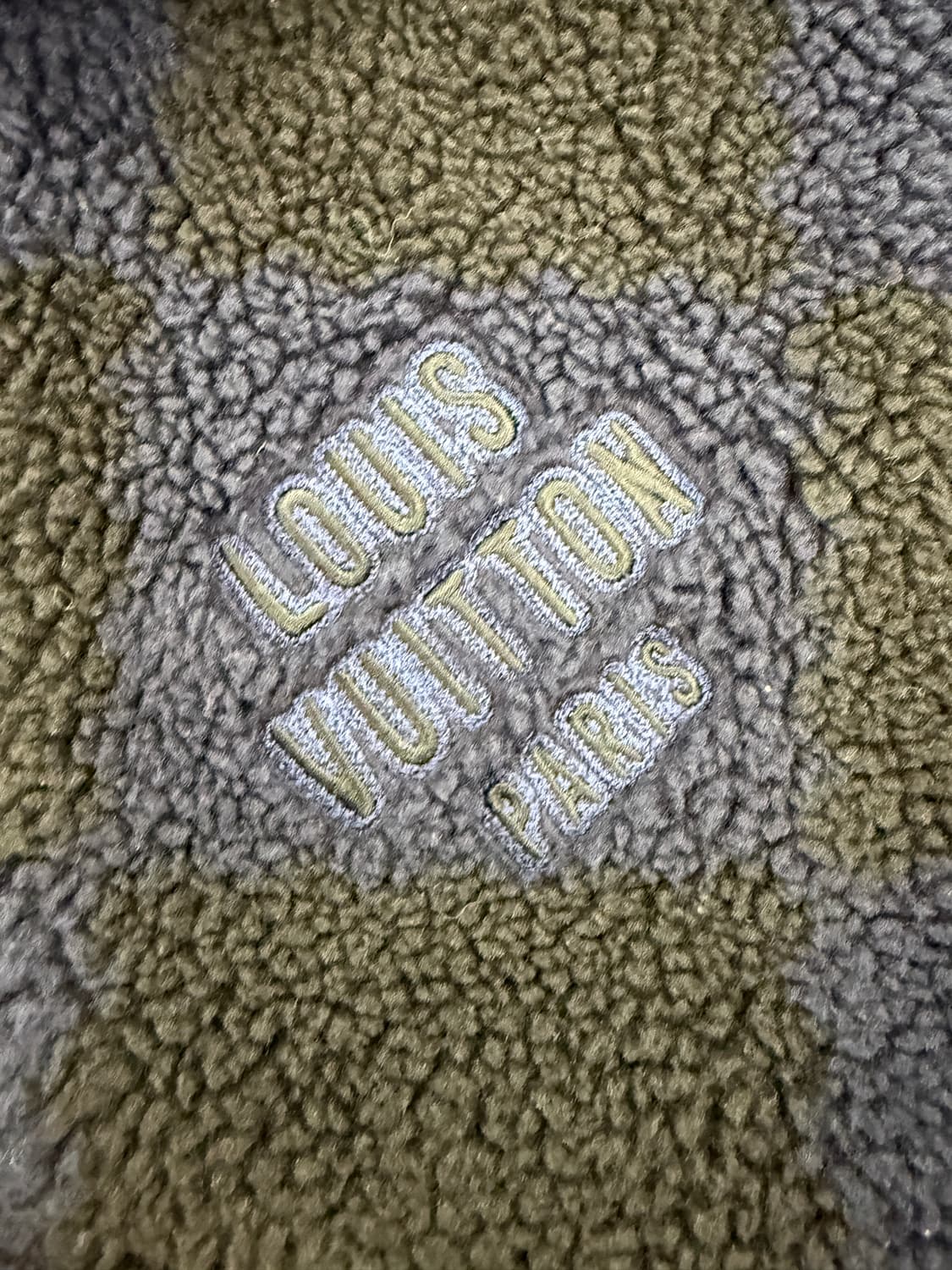 루이비통 니고 자카드 다미에 후리스 L사이즈 상품이미지2