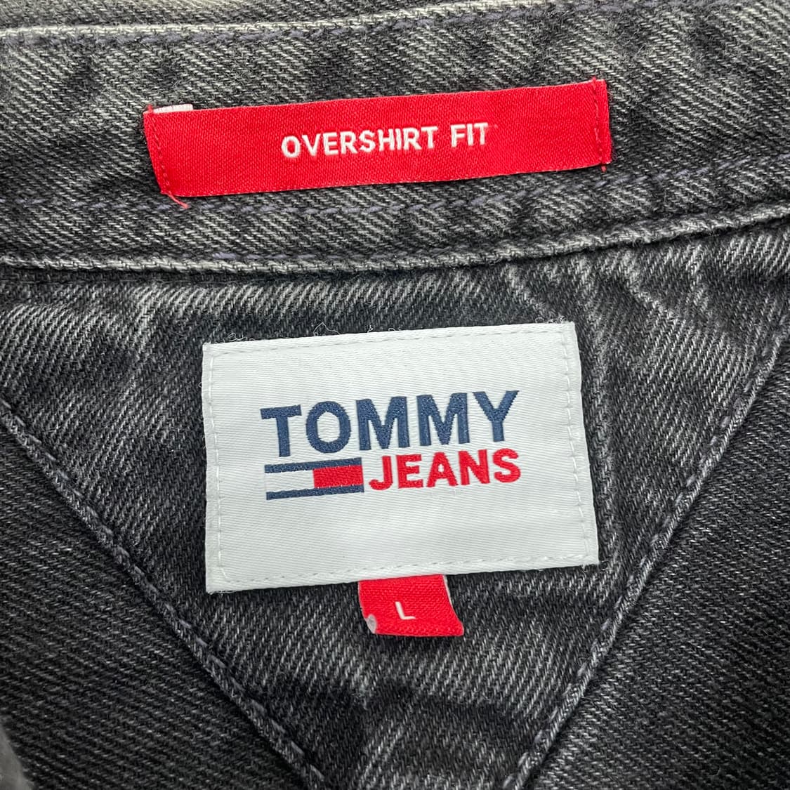 타미힐피거 블랙 데님 자켓 상품이미지4