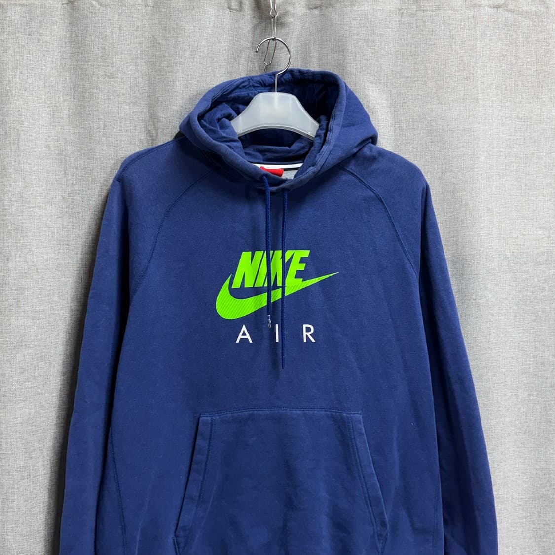 [XL/105] 나이키 AIR 네이비 긴팔 기모 후드티 상품이미지3