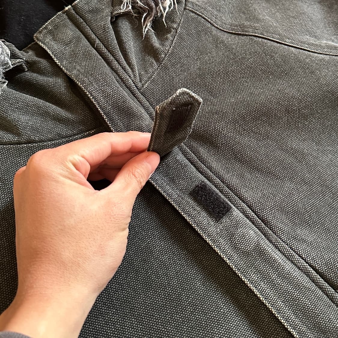 Coward canvas cotton hoodie jacket 상품이미지7