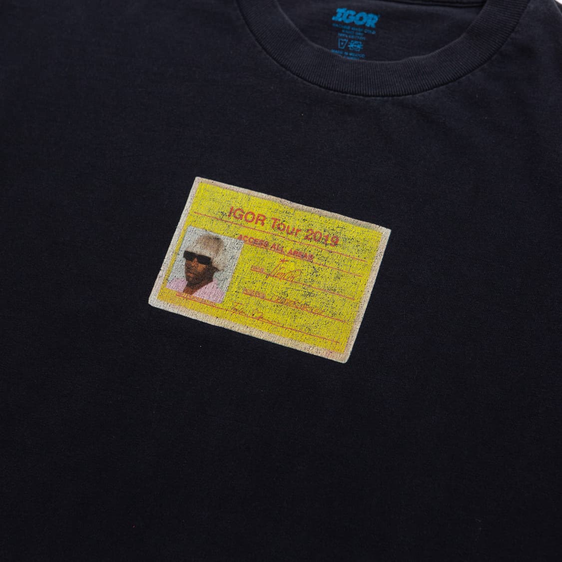 2019 IGOR 신분증 투어 머천 티셔츠 상품이미지2