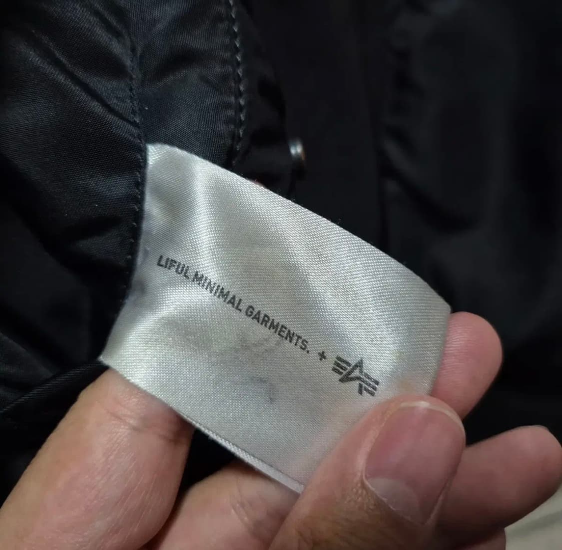 알파인더스트리 라이풀 MA-1 항공점퍼 M  상품이미지3