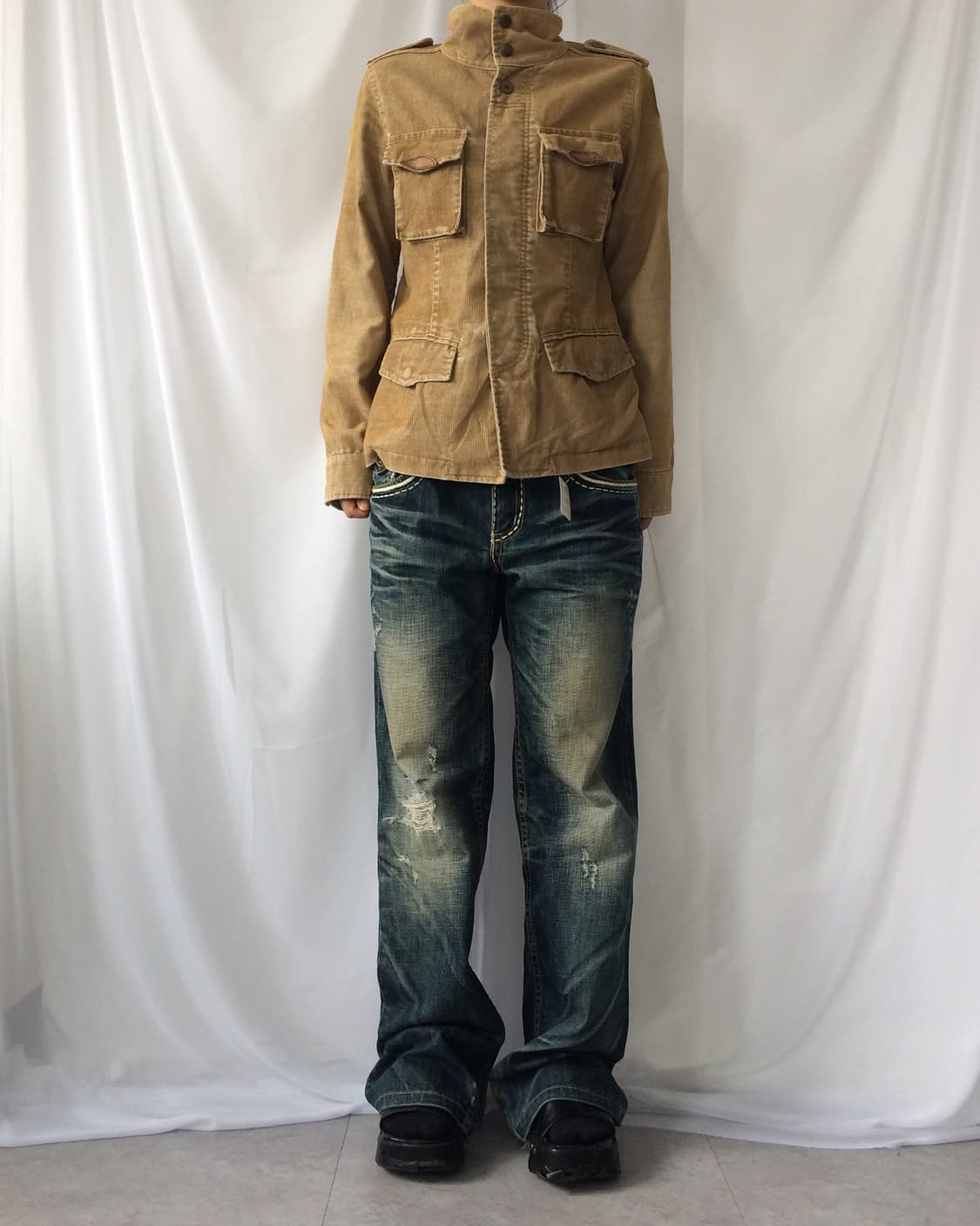 Washing multi pocket jacket 상품이미지1
