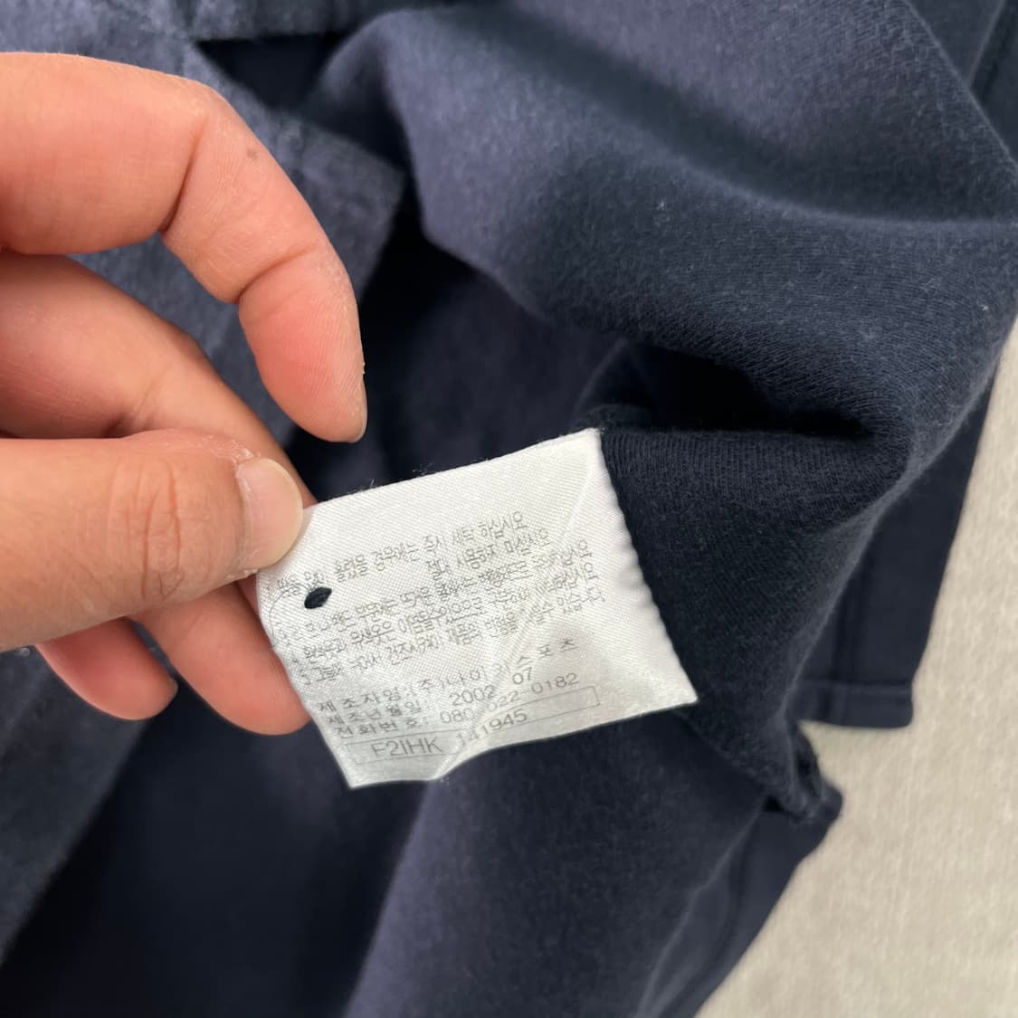 100 나이키 00s 코튼 카라넥 롱슬리트 티셔츠 상품이미지5