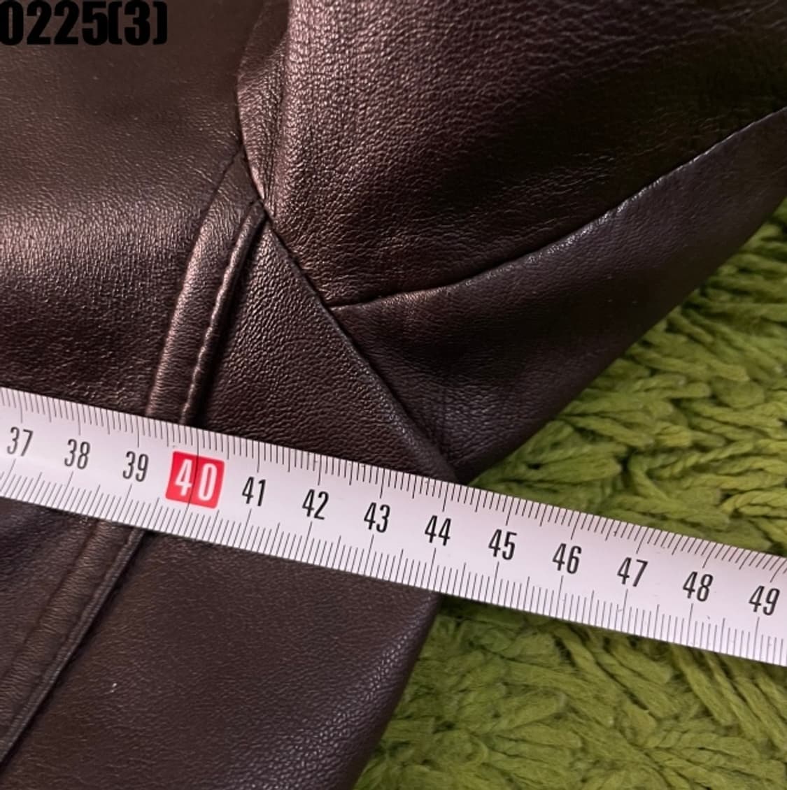 빈티지 레더 코트 상품이미지6