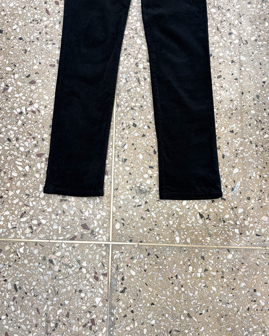 알레산드로 드 베네드띠 파이핑 디테일 코듀로이 팬츠 상품이미지4