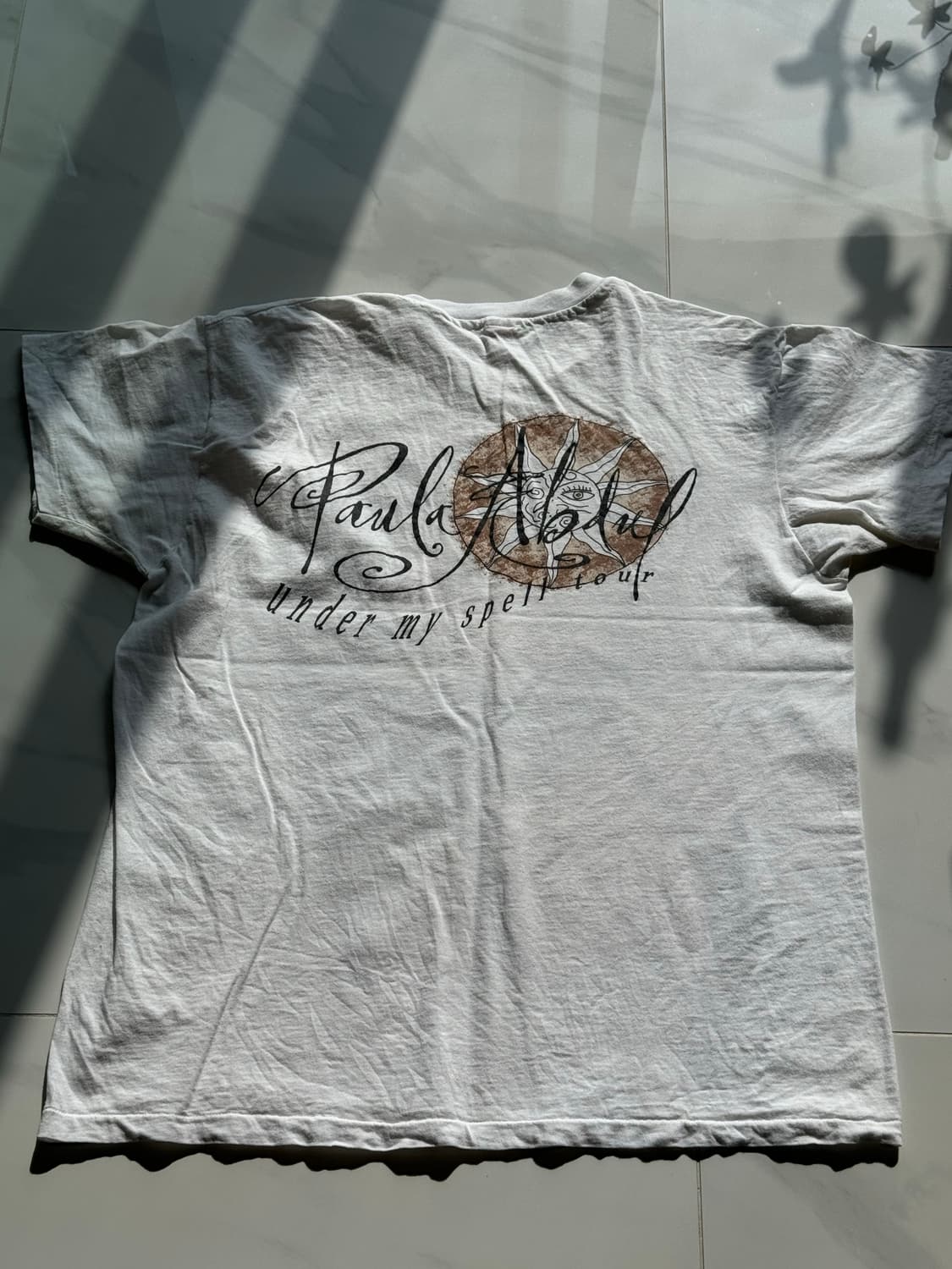 1991-92 Paula Abdul tour tee 상품이미지5