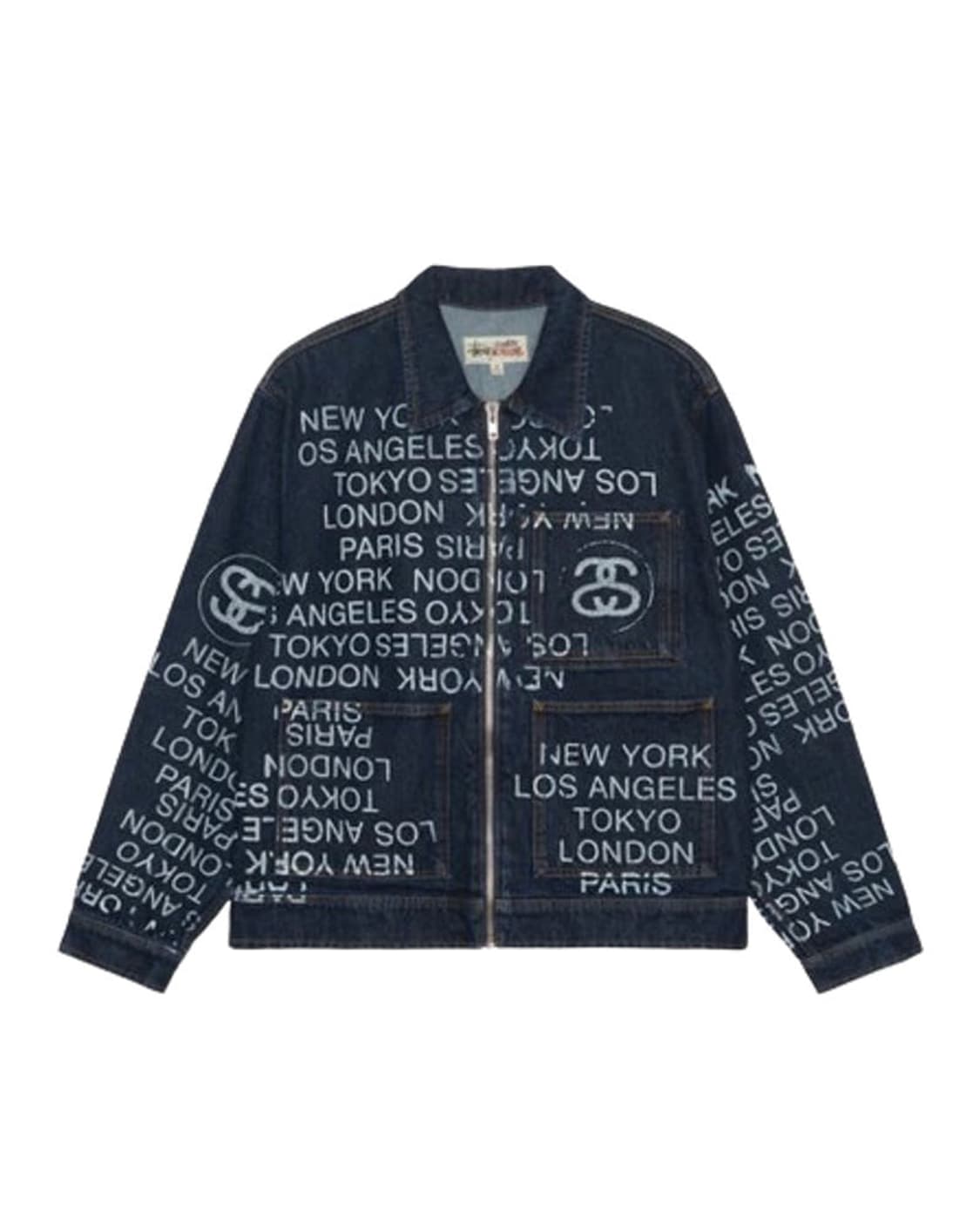 스투시 집워크자켓 데님 상품이미지2