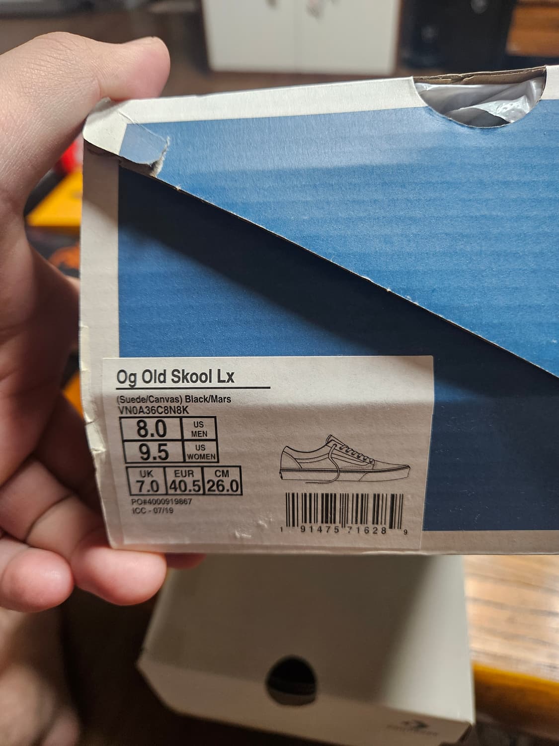 반스 볼트 올드스쿨 검흰 상품이미지5