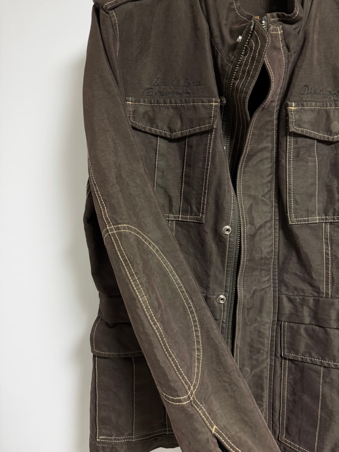 디젤 멀티포켓  헌팅 빈티지 야상 자켓 L 상품이미지2