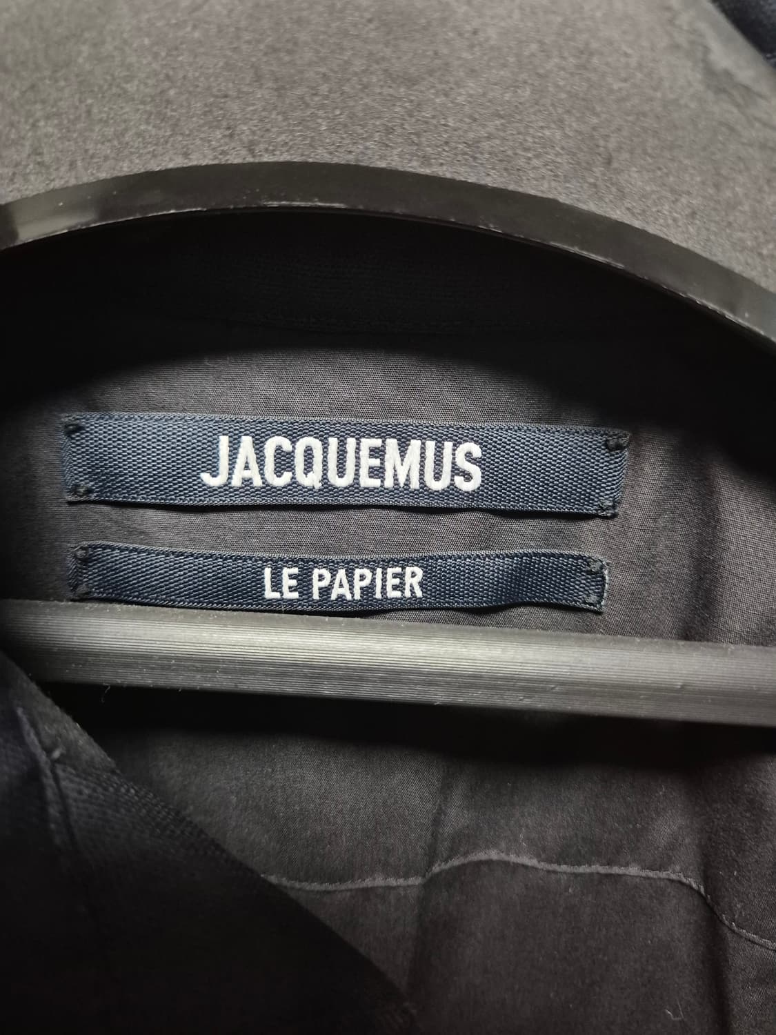 자크뮈스 라 블랑제 슈미즈 (패딩셔츠) 네이비 46 상품이미지3