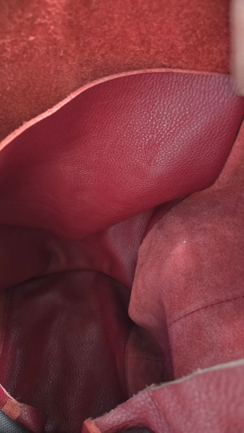 마크제이콥스 빈티지 레드 레더 쇼퍼백 상품이미지7