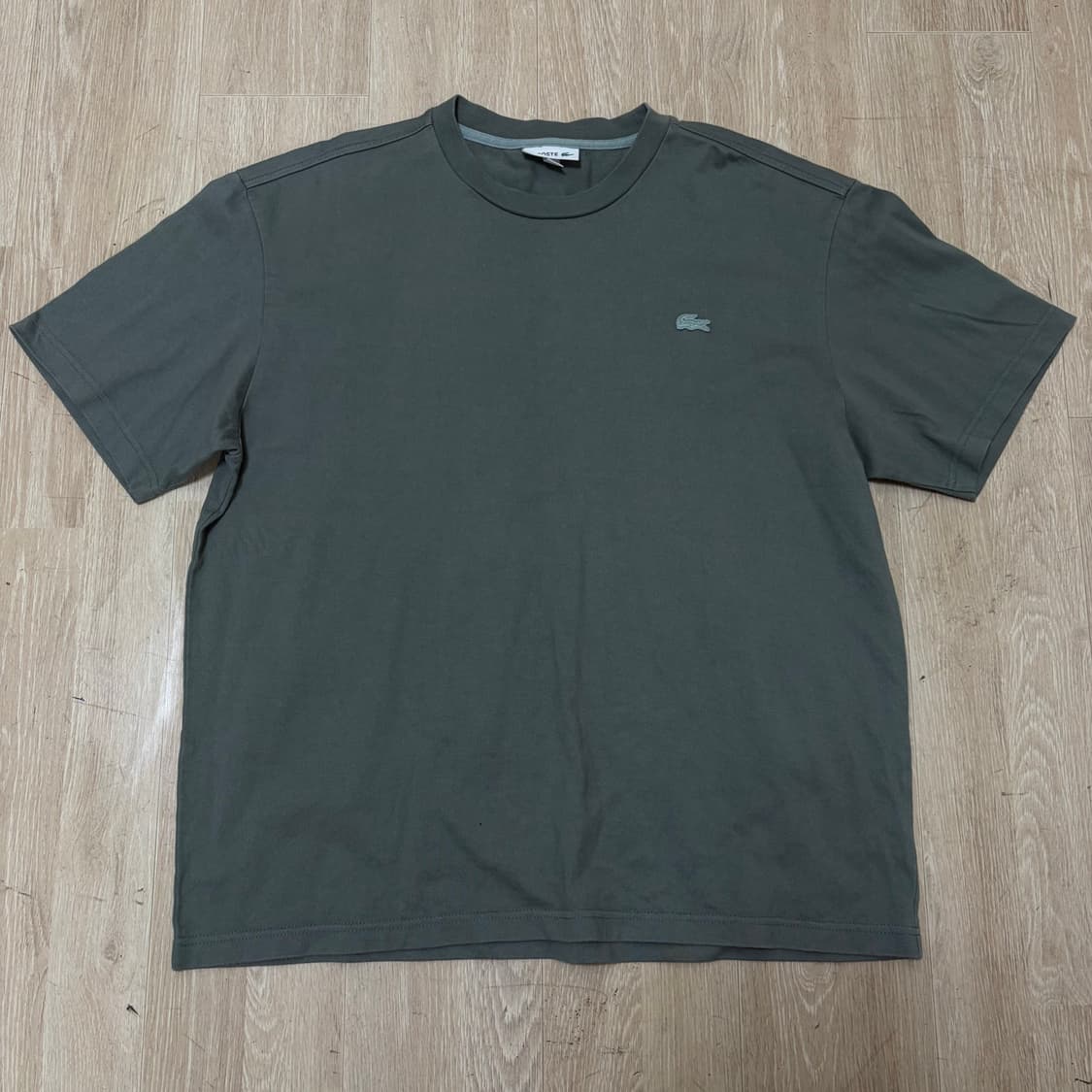 라코스테 남성 베이직 로고 반팔티 XL/105  상품이미지1