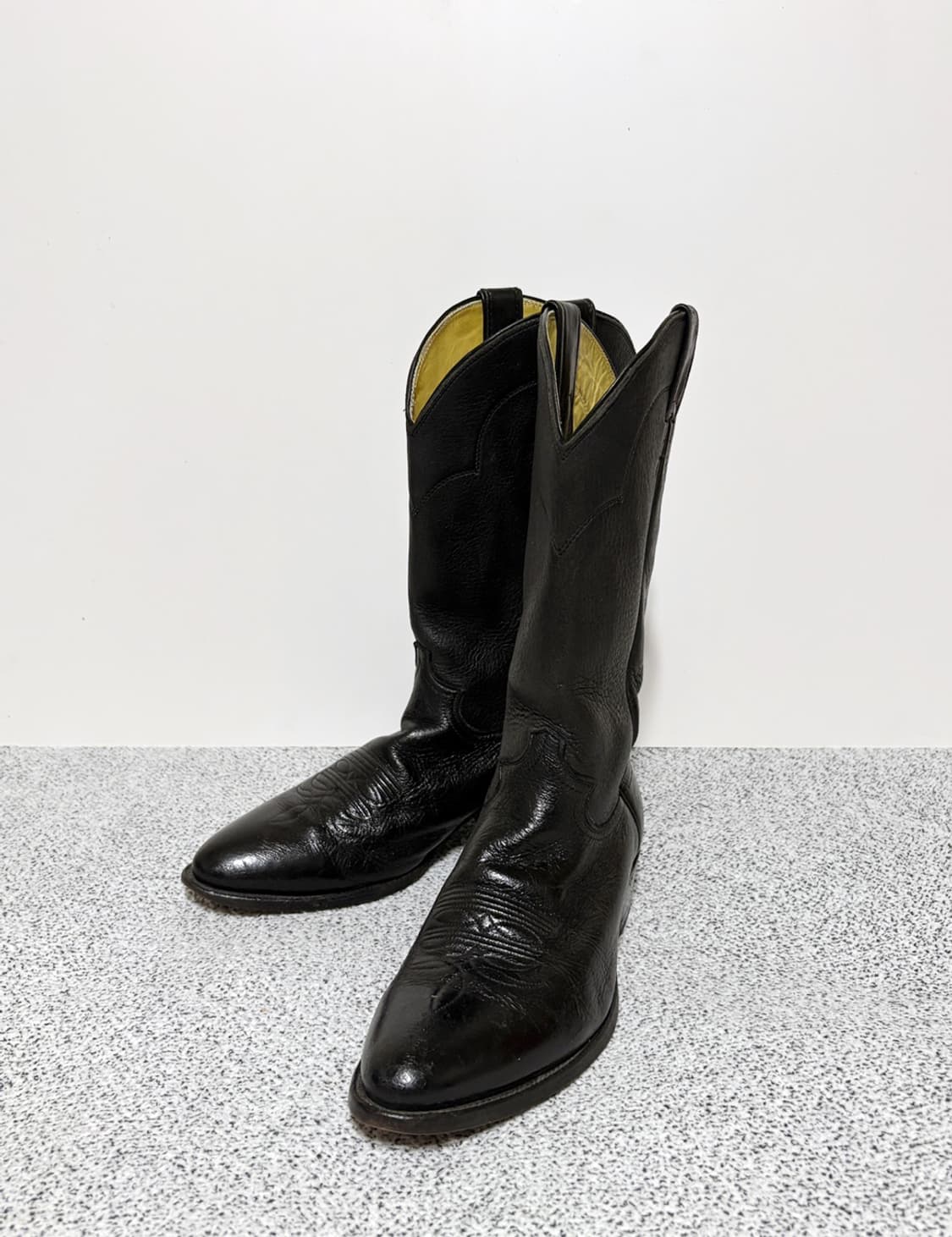 80s 빈티지 저스틴 7333 웨스턴 부츠 Made in USA 상품이미지1