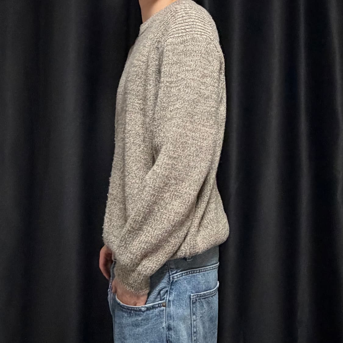 무탠다드 니트 L 상품이미지3