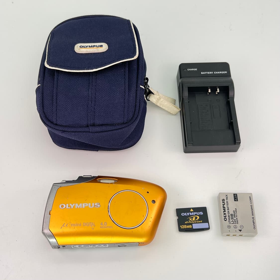 올림푸스 뮤-미니 Olympus Mju-mini DIGITAL 오렌지 상품이미지10