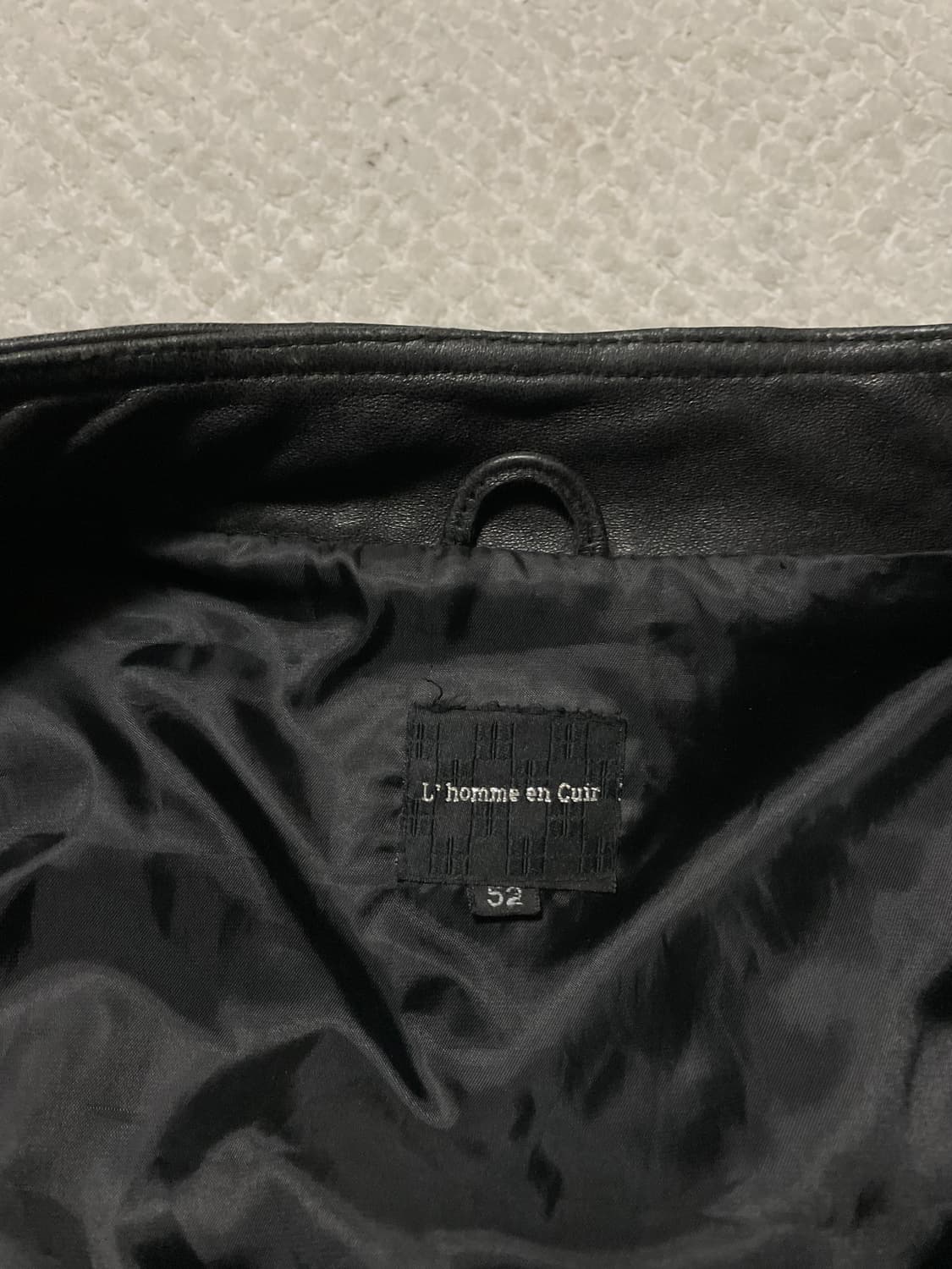 [52] L'homme en cuir 웨스턴 무드 소가죽 포켓 레더 상품이미지6