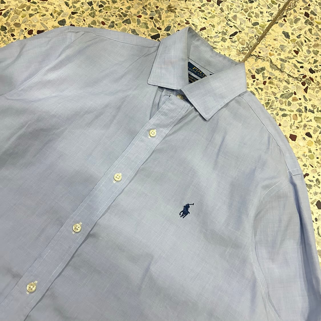 폴로(POLO RalphLauren)스카이블루 옥스퍼드 셔츠 상품이미지2