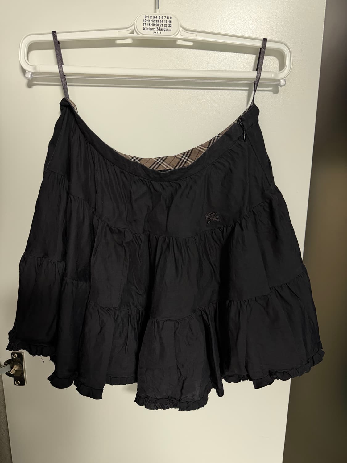 버버리 리본 티셔츠 + 프릴 스커트 코디 세트 상품이미지6