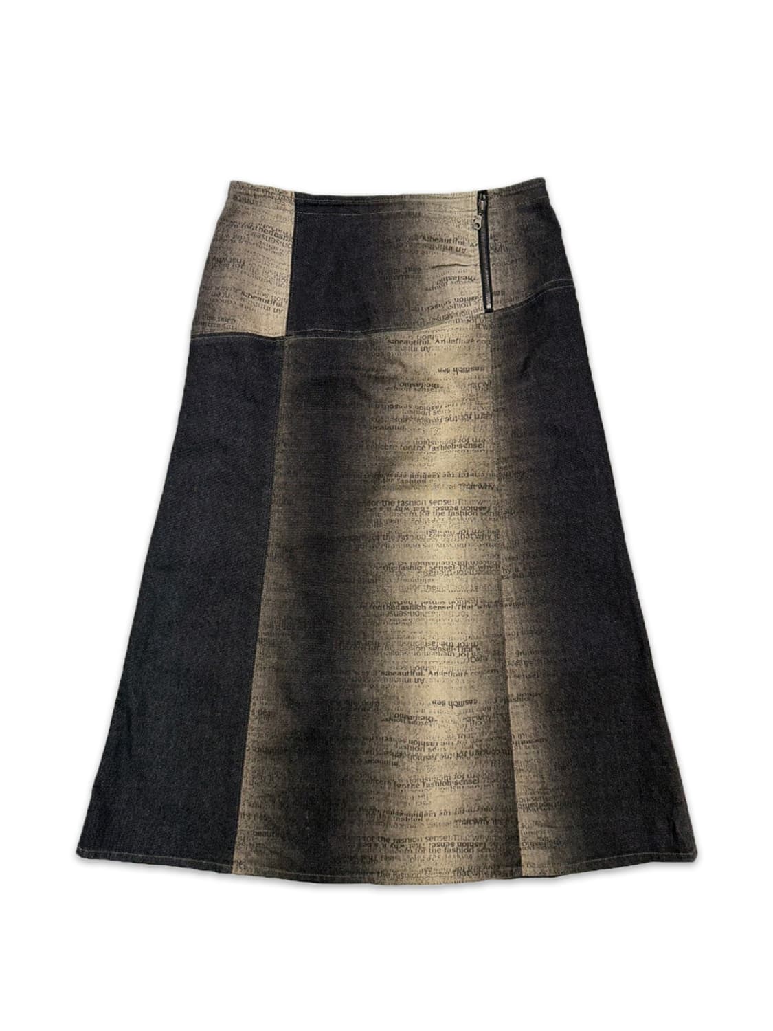 빈티지 JIZZO 레터링 롱 스커트 상품이미지1