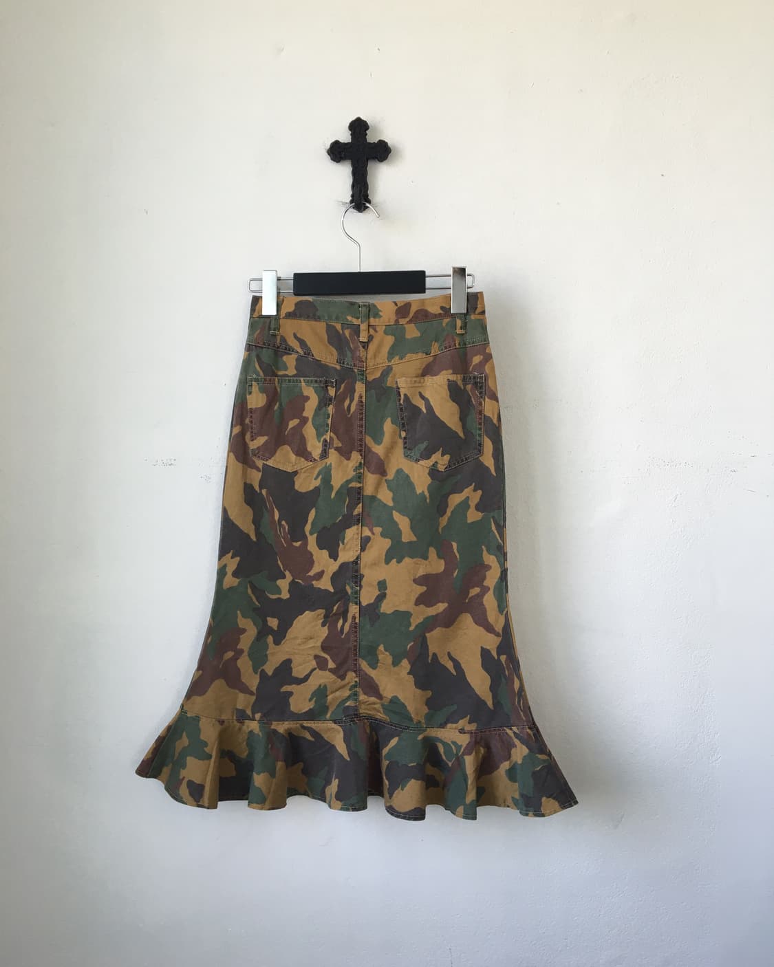 Came pattern midi skirt 상품이미지2