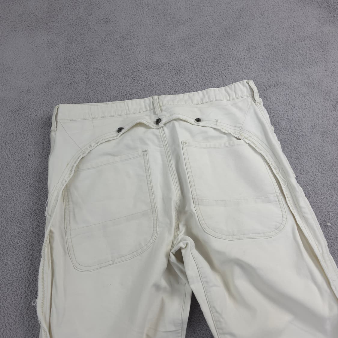 00s Y2K 빈티지 절개 디테일 카펜터 워크 팬츠 (L)  상품이미지5