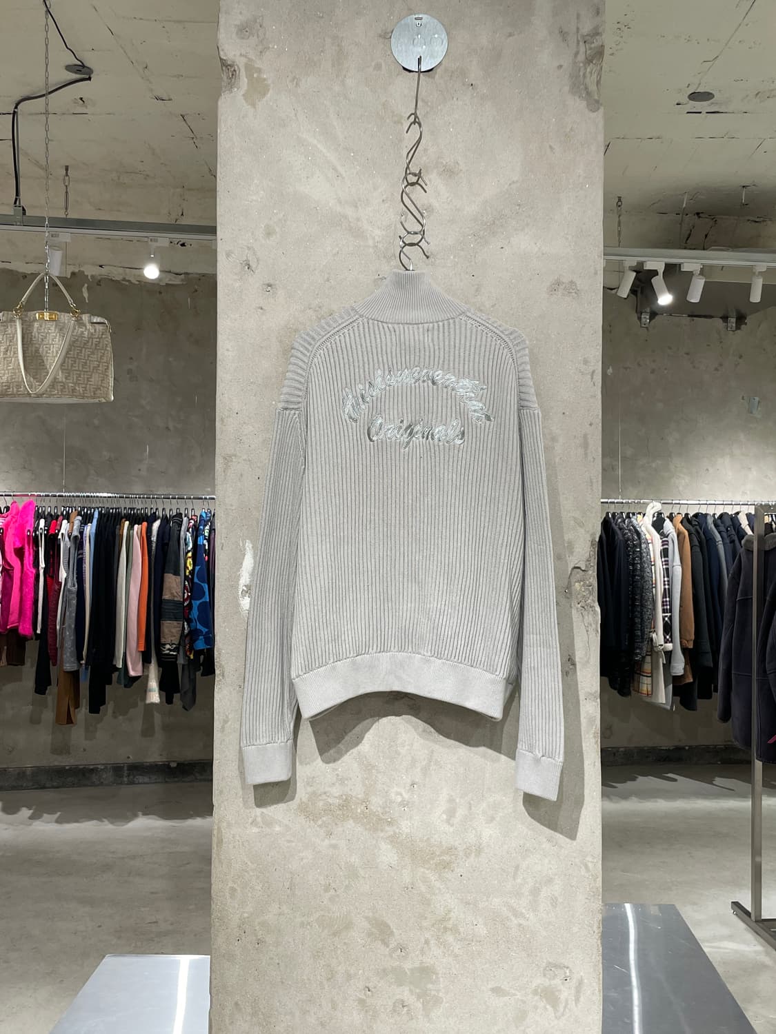 디스이즈네버댓 그레이 투 웨이 풀 집 가디건 상품이미지6