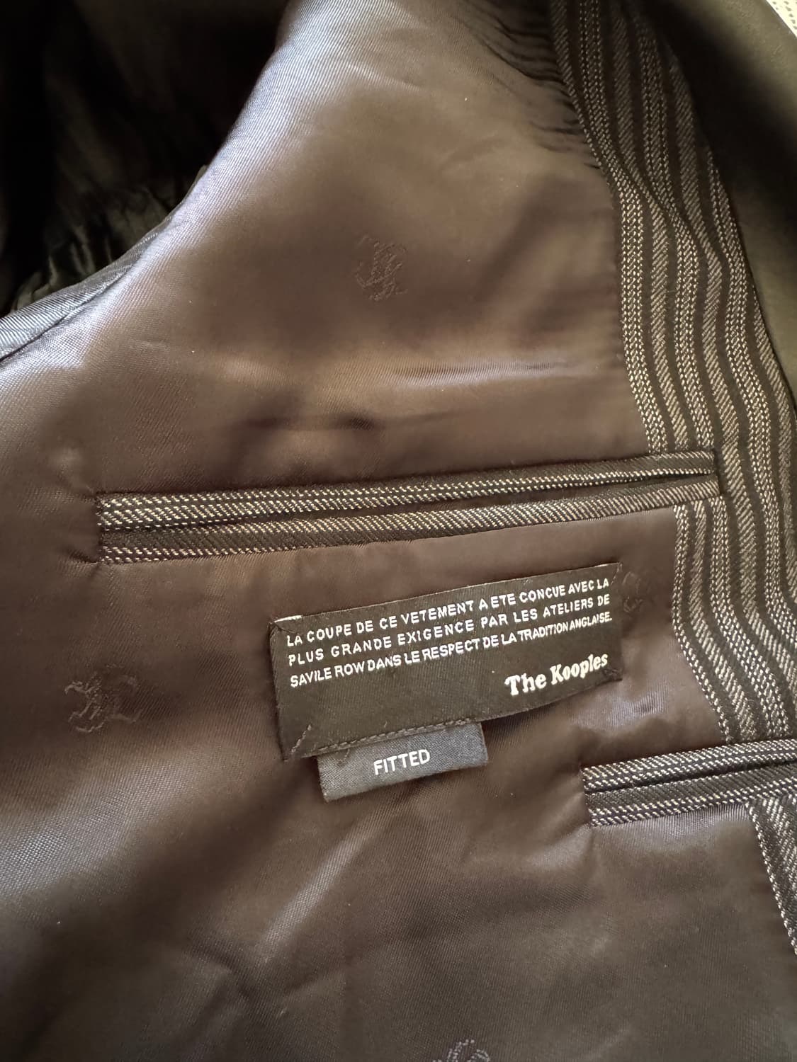 한섬 더쿨플스 모드계 양가죽 트림 블레이저 자켓 상품이미지4