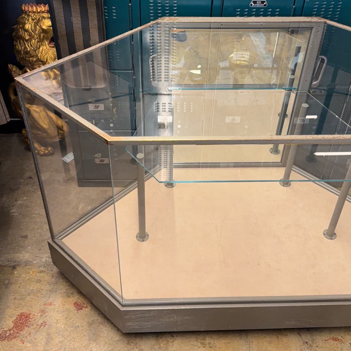 빈티지 소품 E Pollard & Co 영국 쇼케이스 진열장 상품이미지3