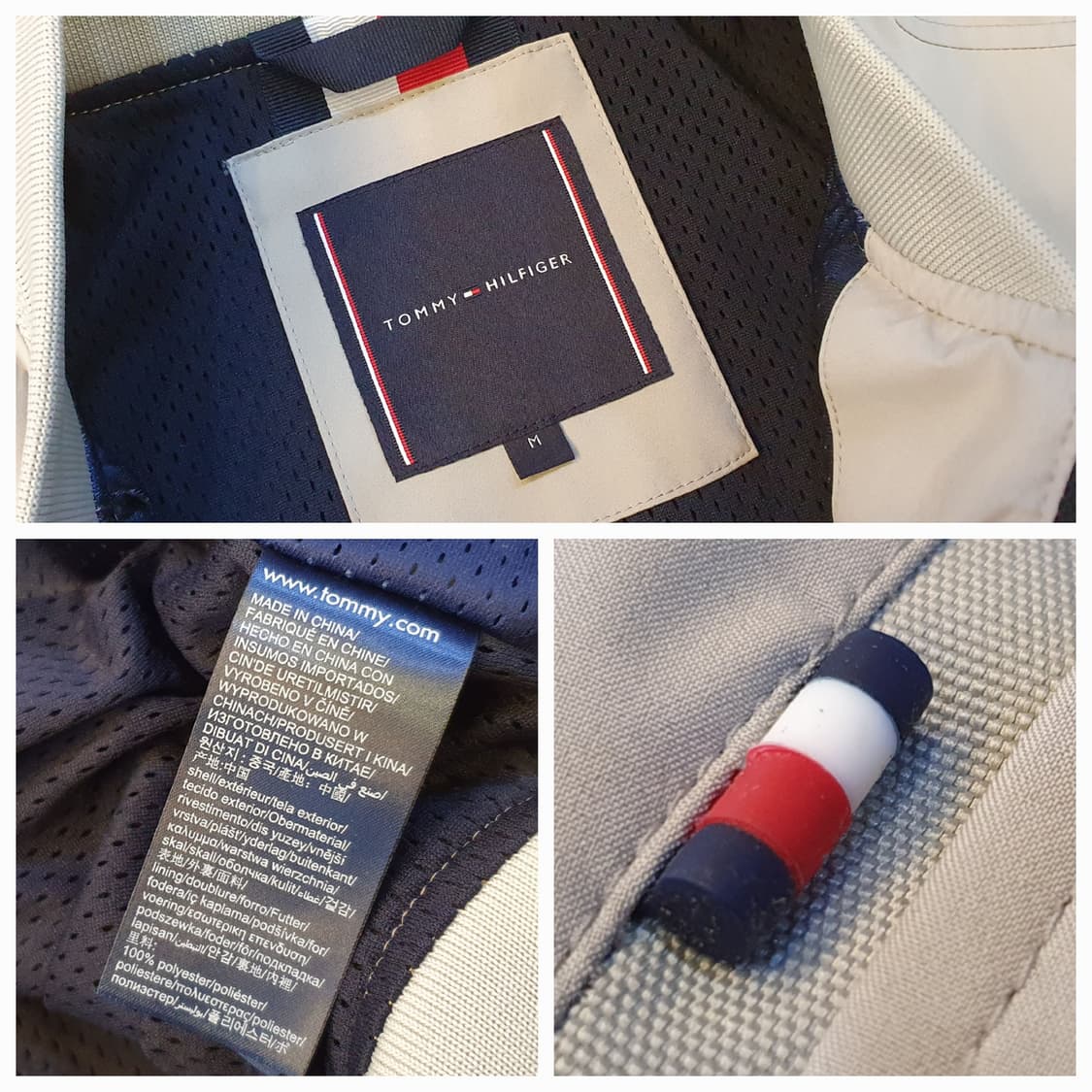 (새상품)100.타미 라이트 봄버 점퍼 상품이미지10