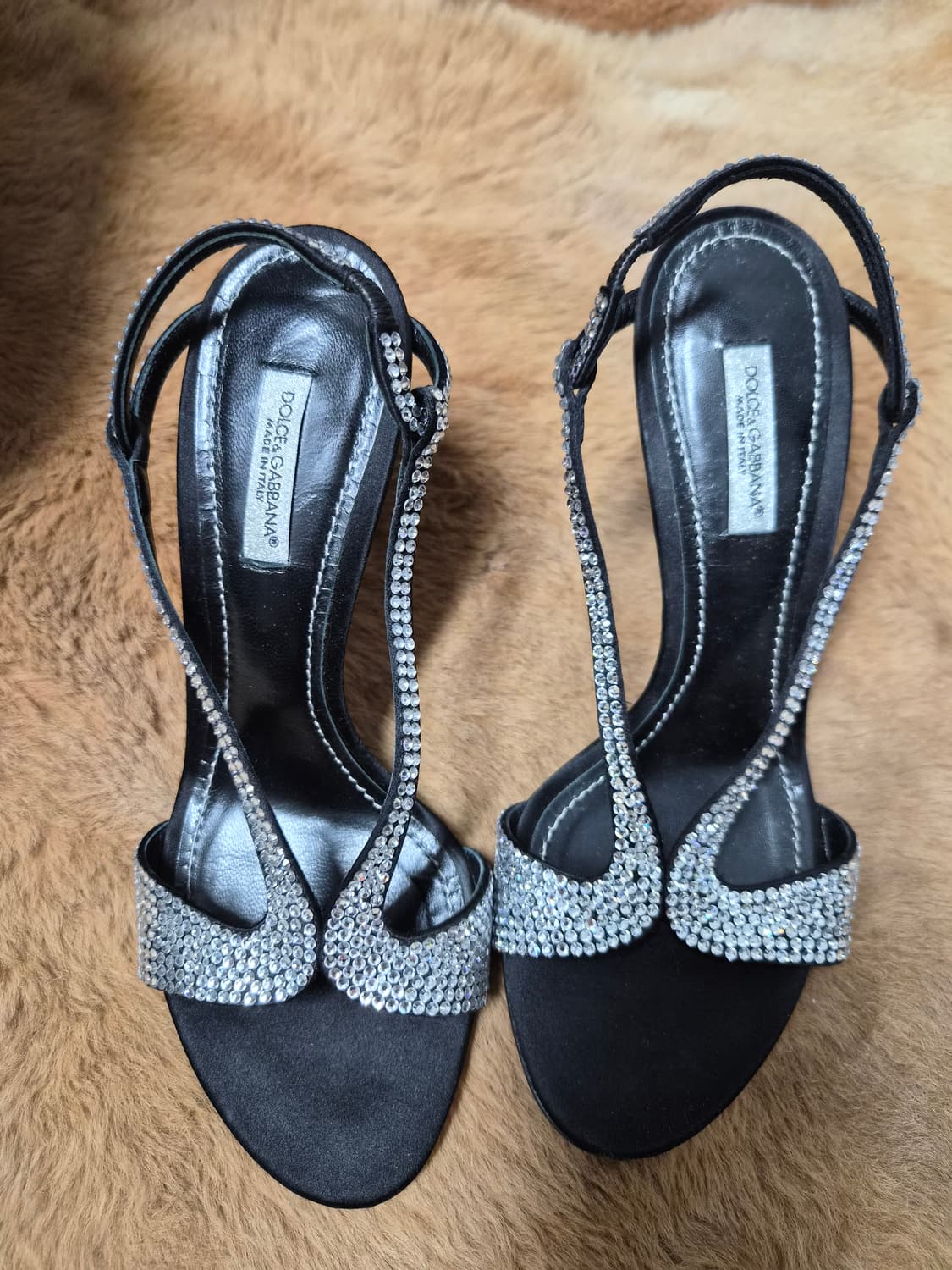 돌체앤가바나 큐빅 샌들힐 상품이미지4