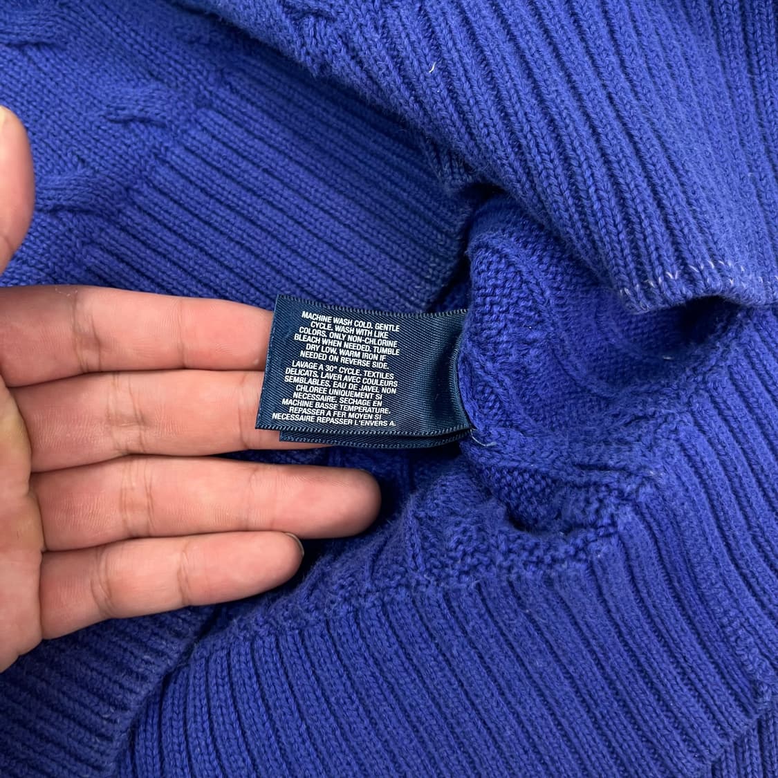 100 폴로 랄프로렌 꽈배기 니트 상품이미지5