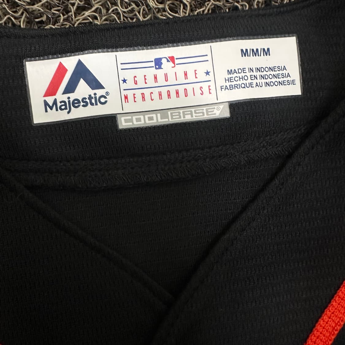 마제스틱 샌프란시스코 자이언츠 야구 유니폼 노마킹 M 상품이미지3