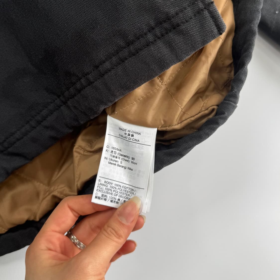 Nike 나이키 백 로고 블랙 점퍼 상품이미지6