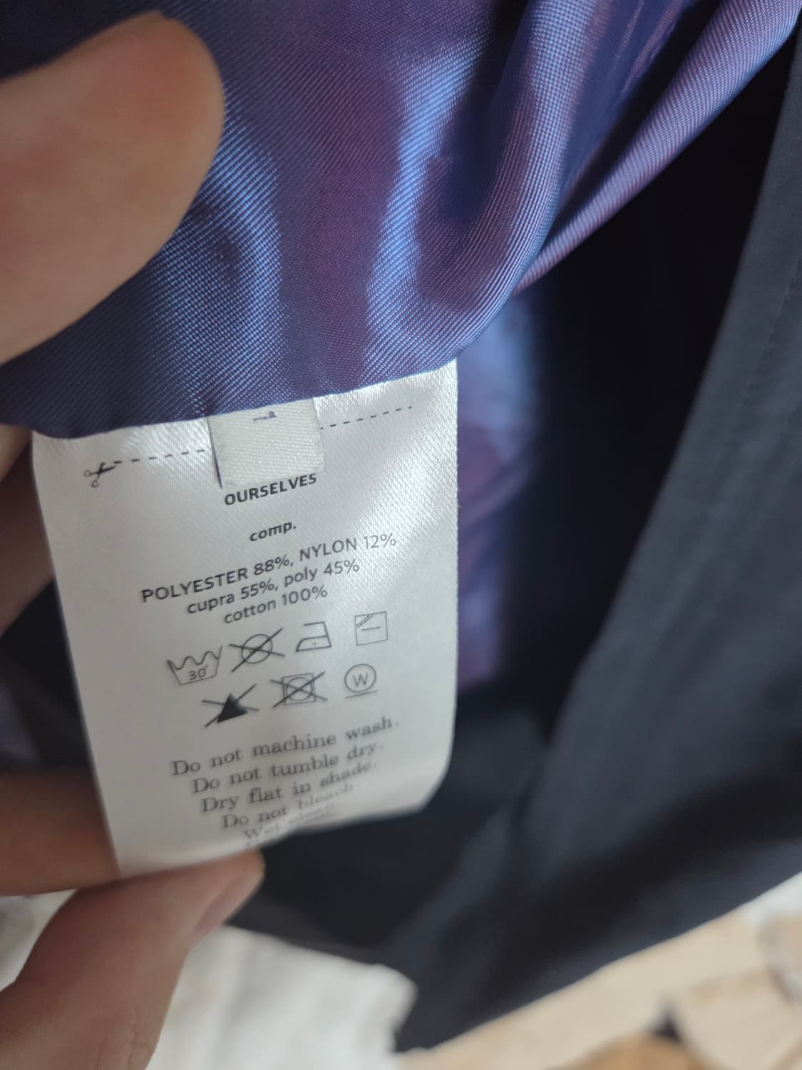 [1] 아워셀브스 밀자켓 네이비 상품이미지4