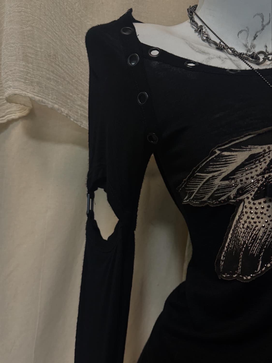 Salvage Eyelet Detail Sleeve 상품이미지3