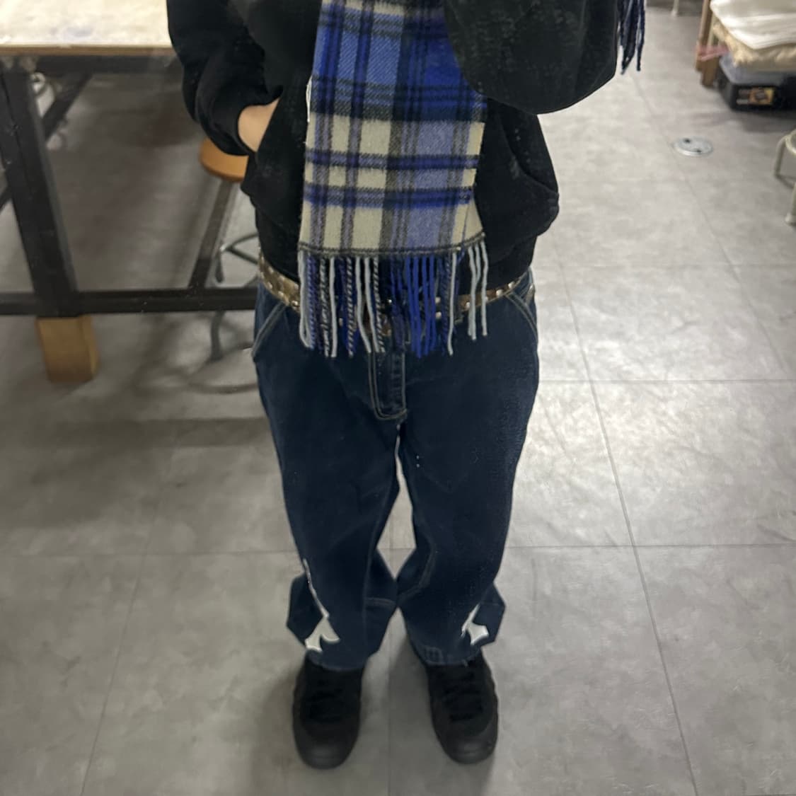 스투시 8볼 스터드 벨트 sm 팝니다 상품이미지2