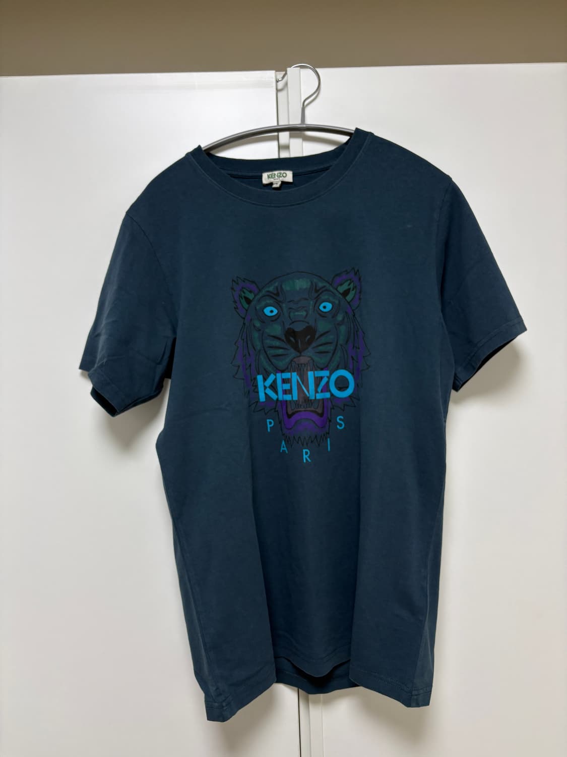 겐조 타이거 반팔 티셔츠 네이비 상품이미지1