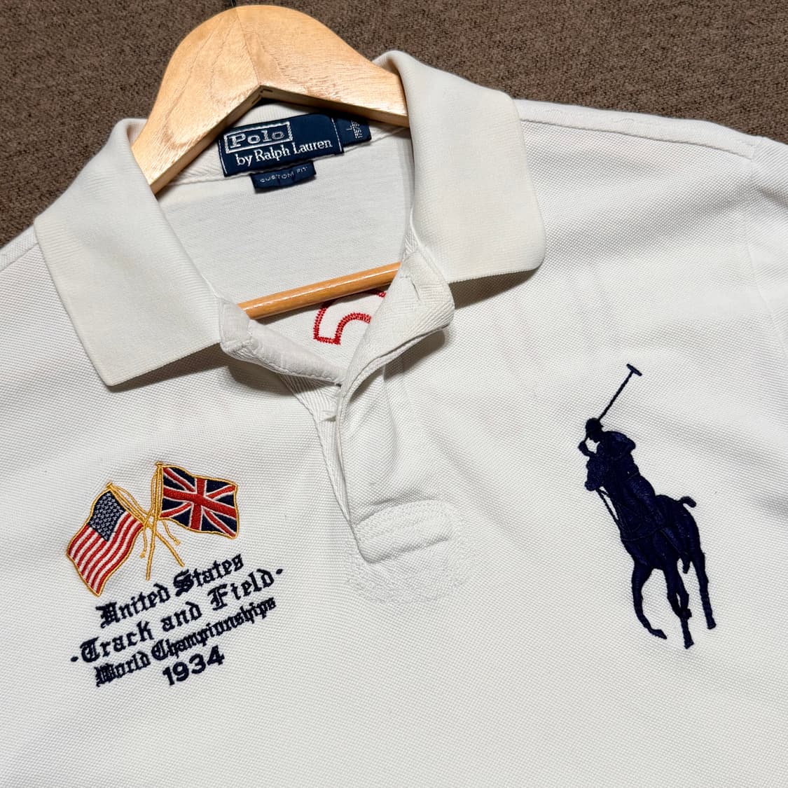 폴로랄프로렌 빅포니 USA 반팔 카라티 L 상품이미지3