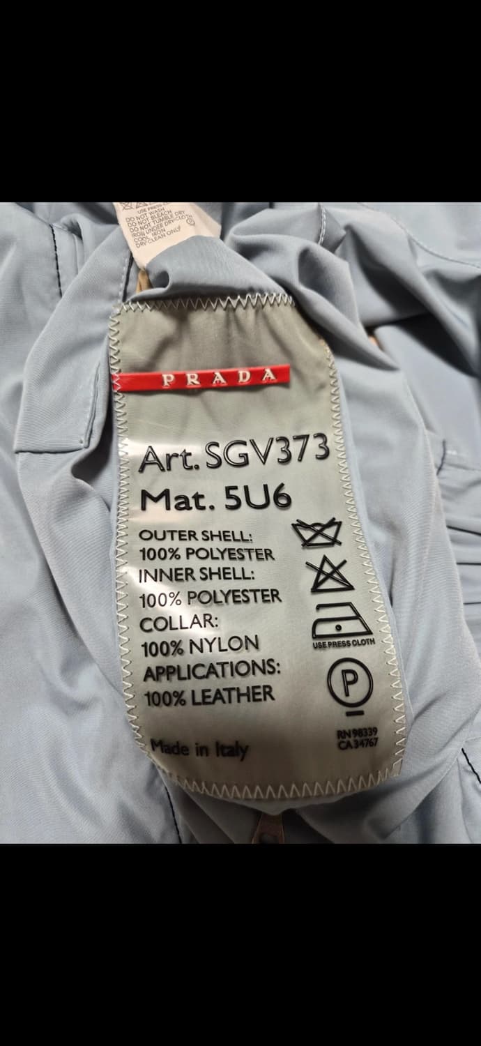 프라다 남성 양면 자켓 54사이즈 상품이미지3