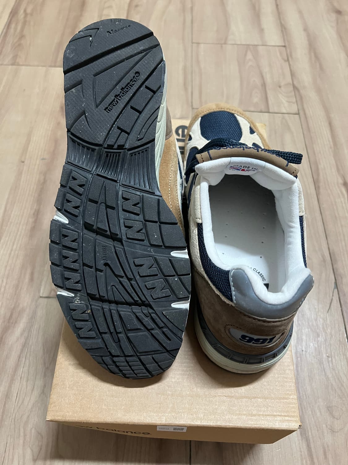 뉴발란스 991 메이드 인 UK 카푸치노 / 280 상품이미지5