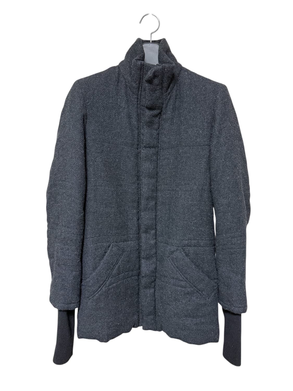 요지야마모토 Y’s 울 블렌드 패디드 코트 상품이미지2