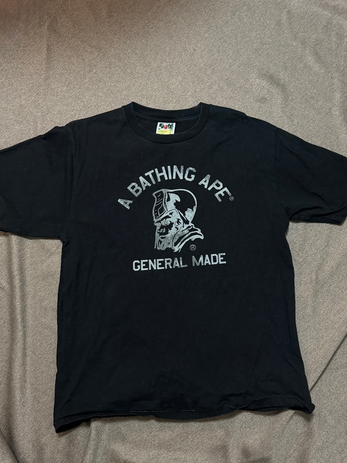 베이프 반팔 블랙 상품이미지1