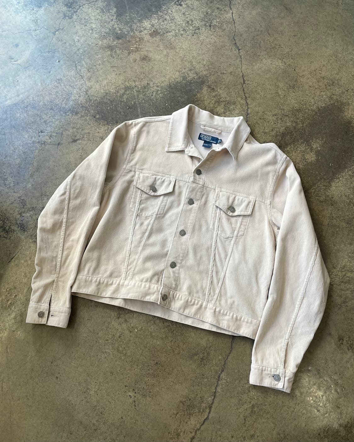 90‘s POLO 3rd trucker jacket L 폴로 트러커자켓  상품이미지8