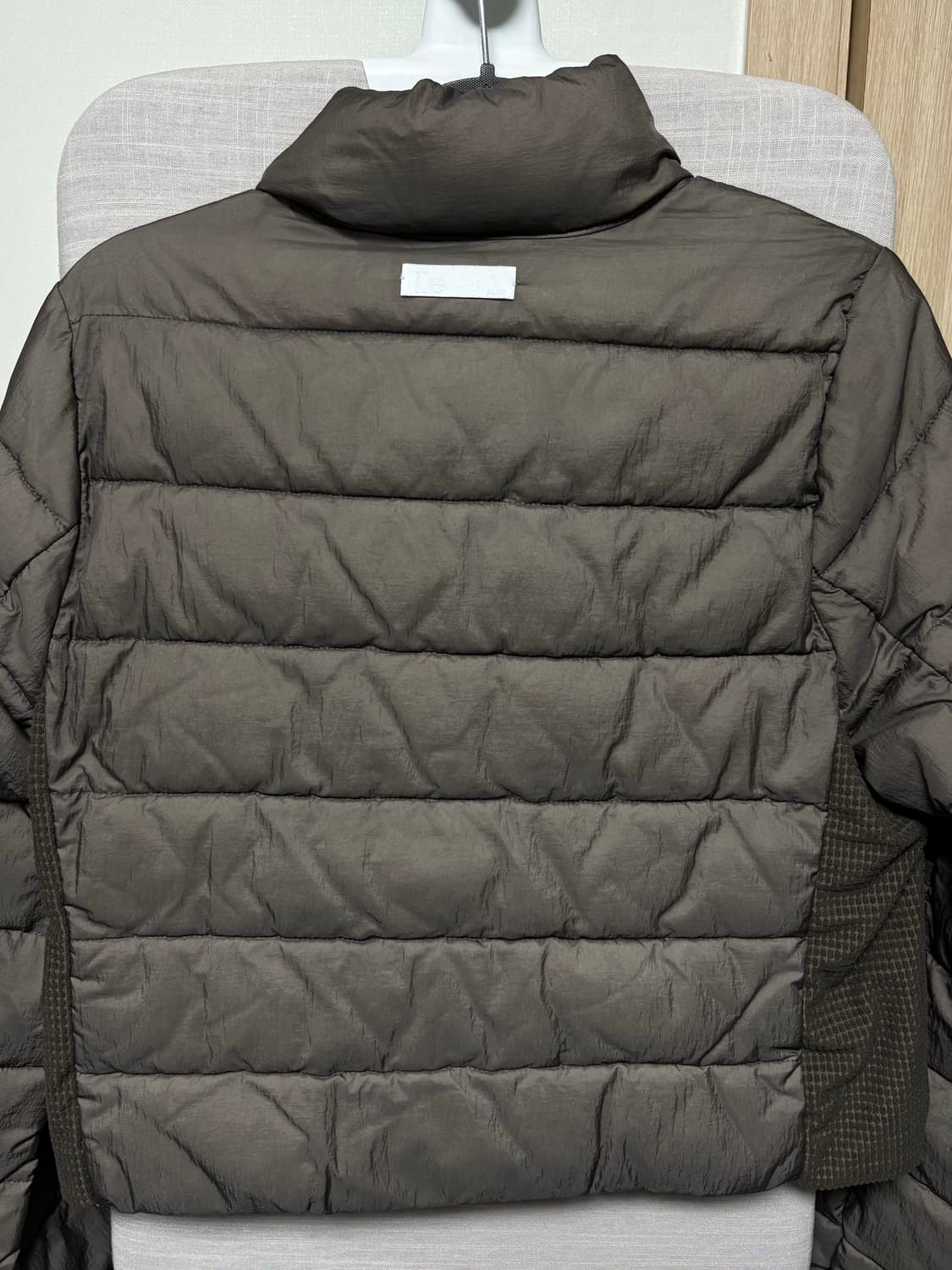 오호스 패딩 ice air padded jacket brown 01 상품이미지4